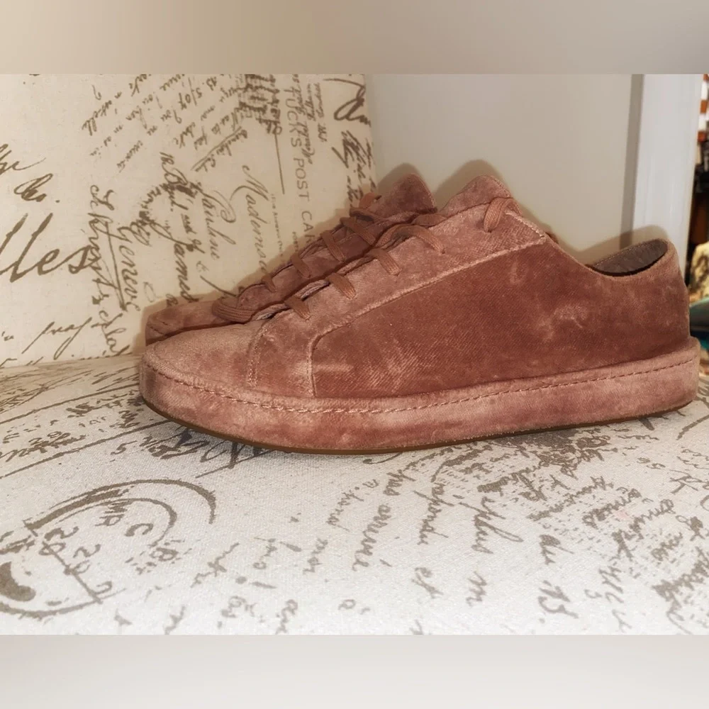 Joie rose gold suede shoes - Picture 4 of 8